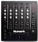 Numark M6 USB Black DJ Mixer Front View